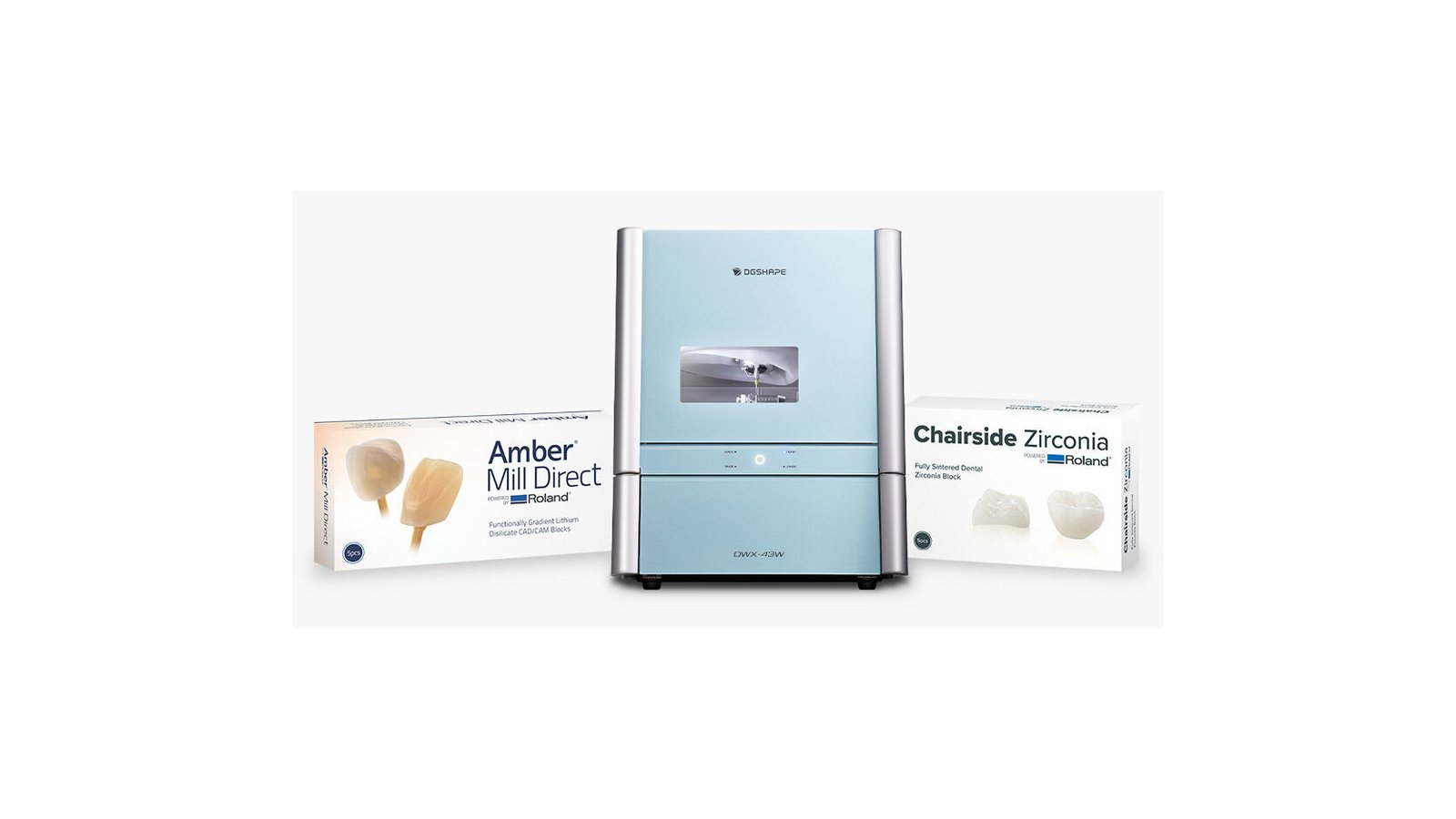 fresadoras dentales Roland DGSHAPE para restauraciones